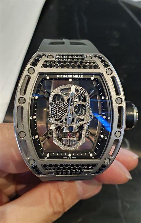 richard mille watches skull|rm 52 05 price.